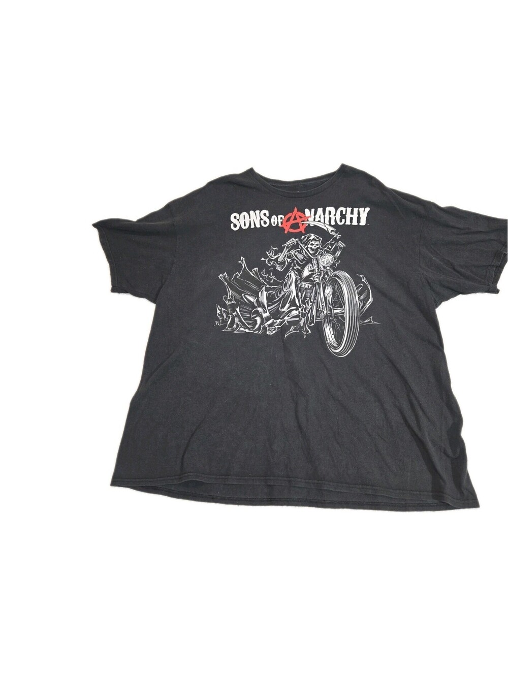 Sons Of Anarchy Graphic T-Shirt Size 3 XL Black Road Gear Shirt